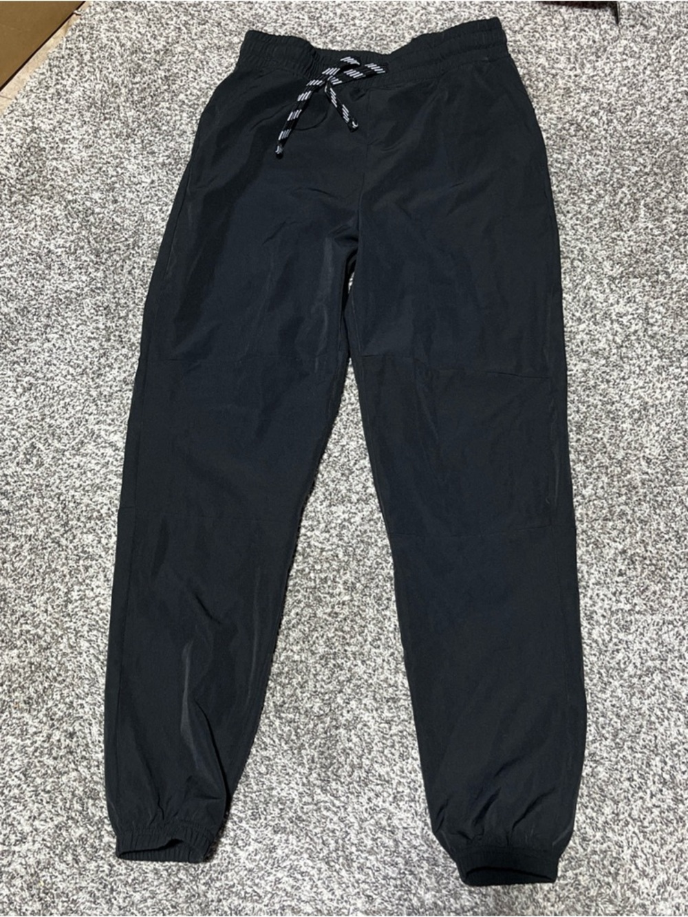 Girls Avalanche Black Pants Joggers Size Large 14/16 Zipper Back Pocket